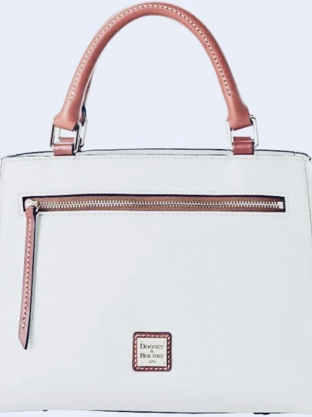 Dooney & Bourke Small Pebble Leather Satchel EUC